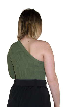 Maglia Monospalla Ginger - Verde Militare